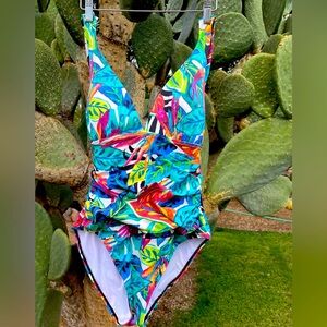 Ralph Lauren Vibrant Tropical One Piece
